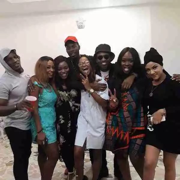 Uriel Hosts Ex-Big Brother Naija Housemates (Photos)